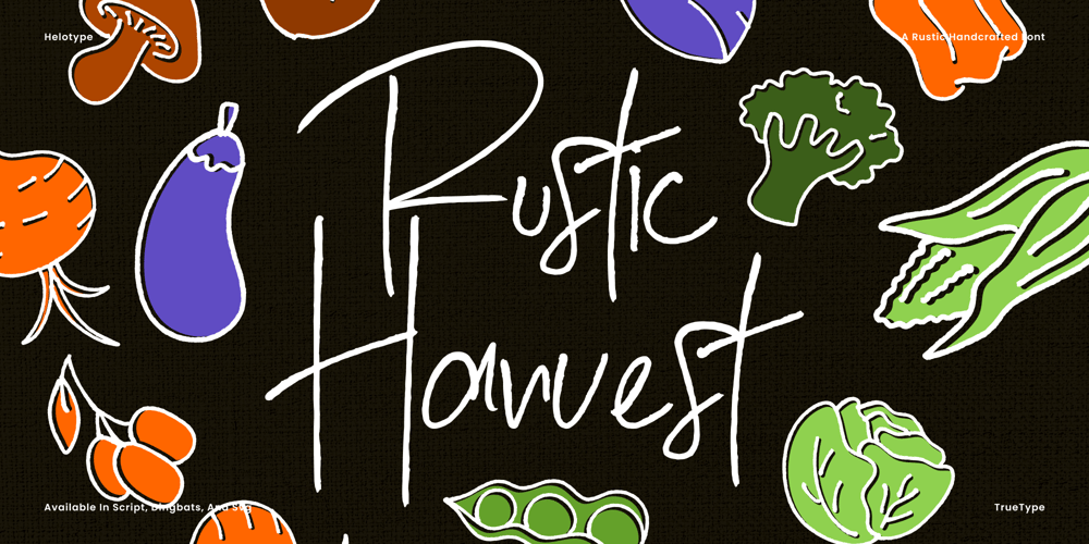 Rustic Harvest font