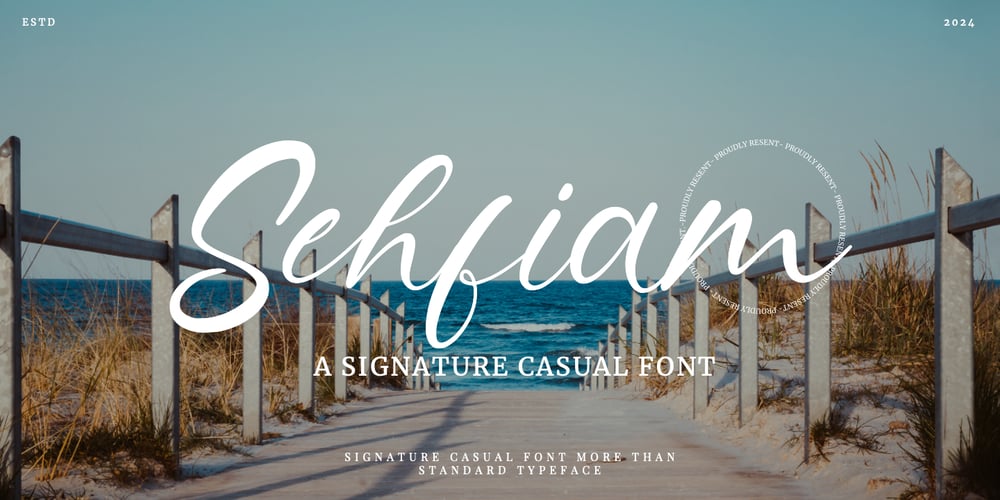 Sehfiam font