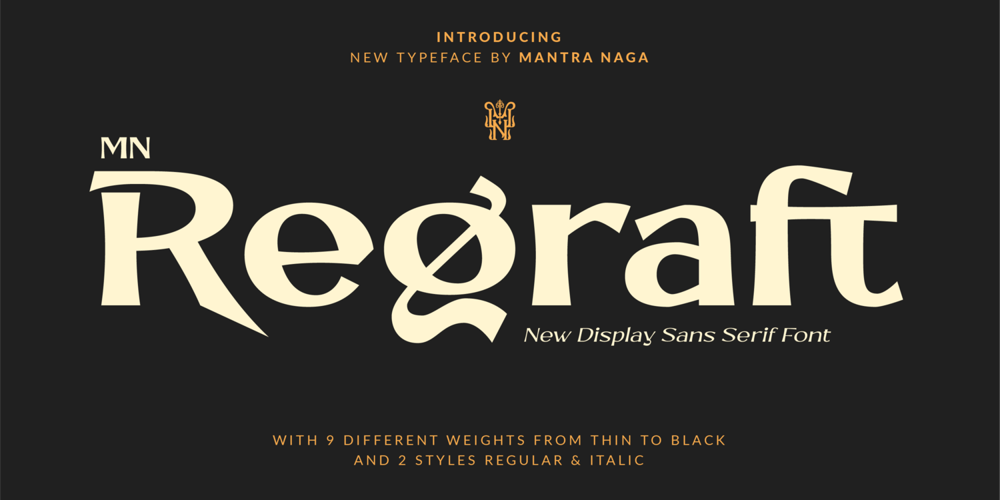 MN Regraft font
