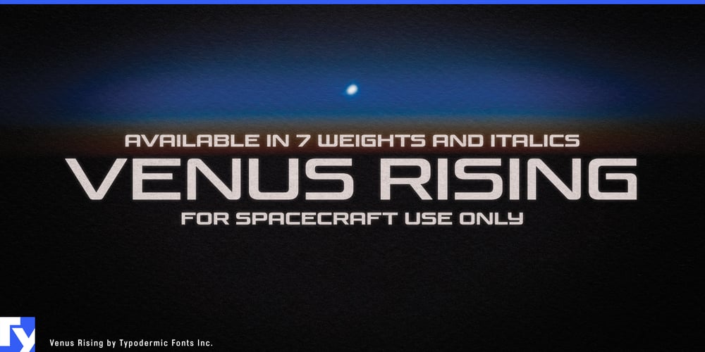 Venus Rising font