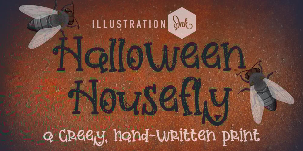 PN Halloween Housefly font