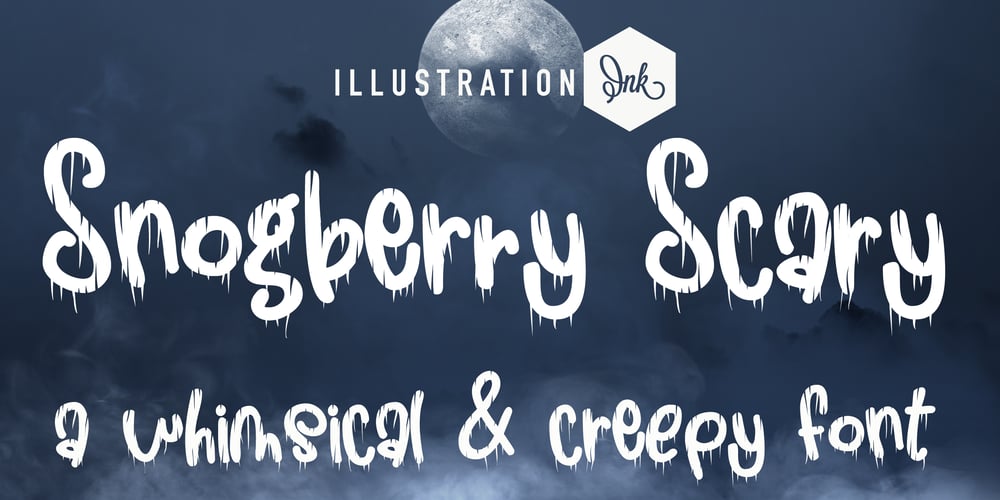 ZP Snogberry Scary font