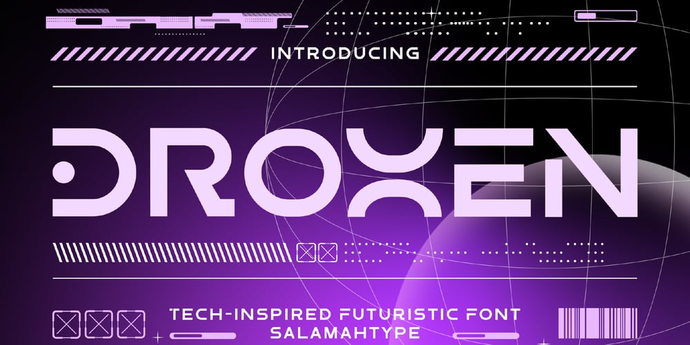 Droxen font