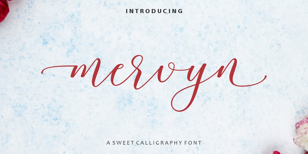 Mervyn font