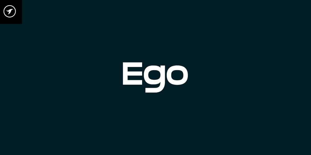 Ego Display font