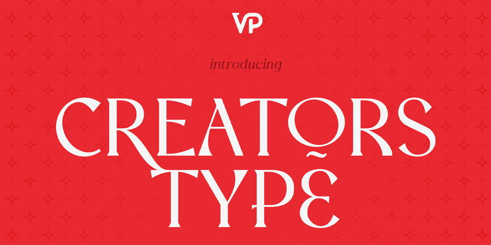 Creators Type font