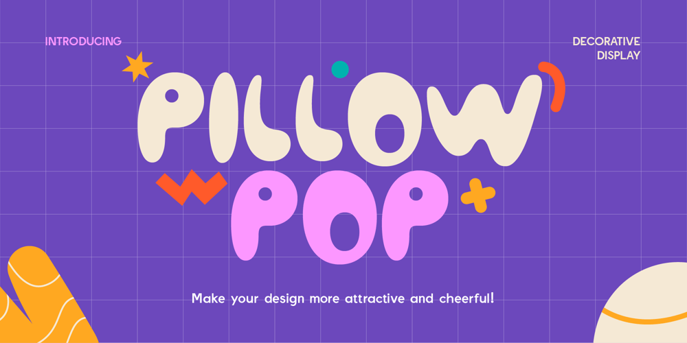 Pillowpop font