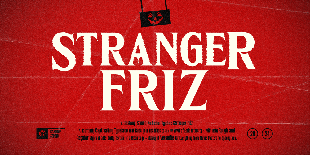 Stranger Friz font