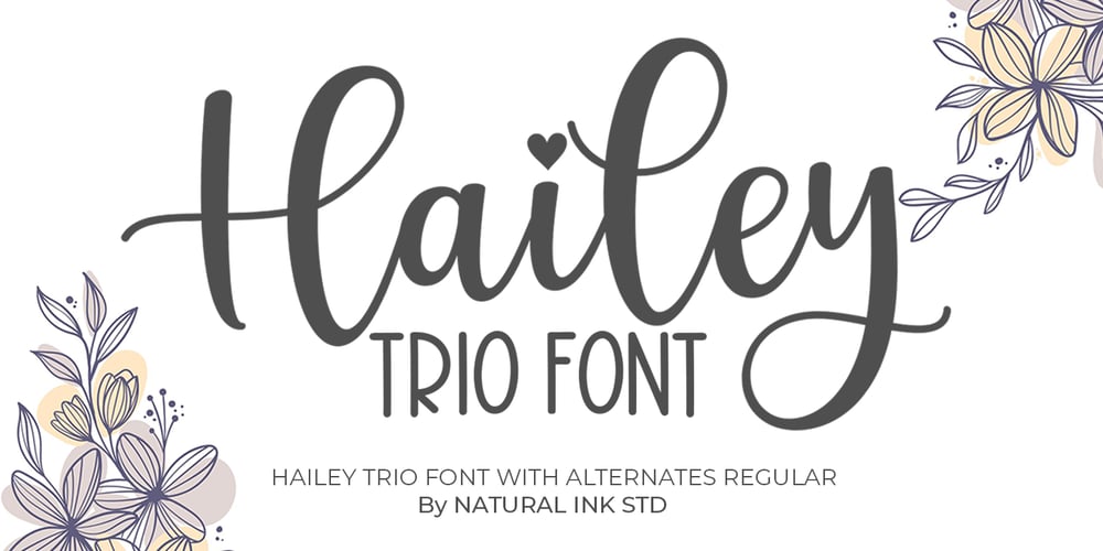 Hailey font