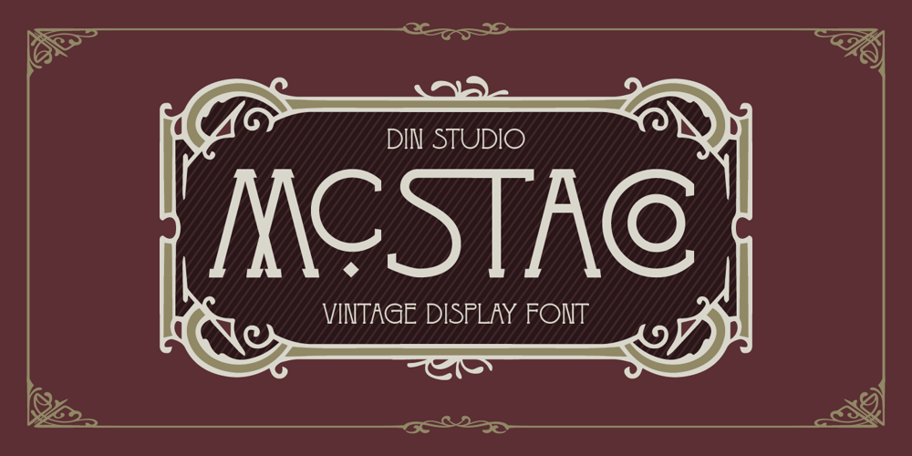 Mcstaco font
