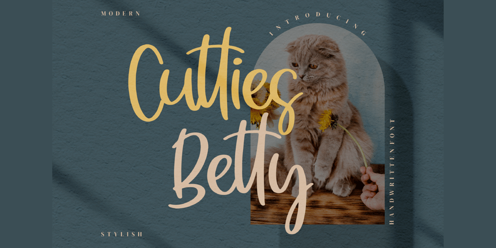 Cutties Betty font