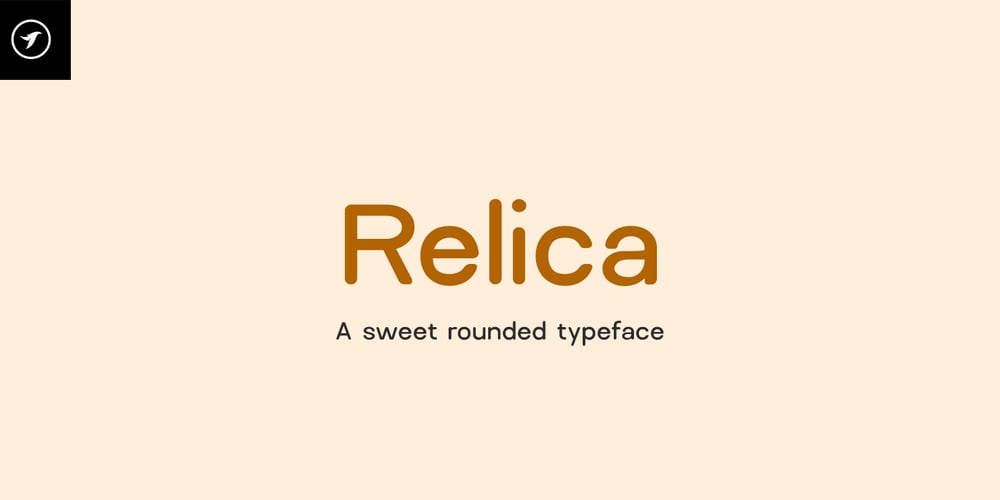 Relica Display font