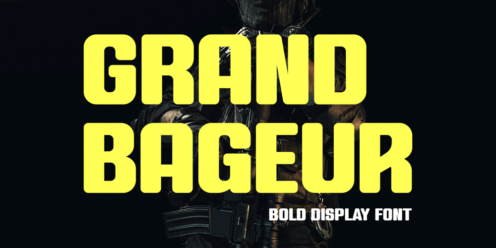 Grand Bageur font