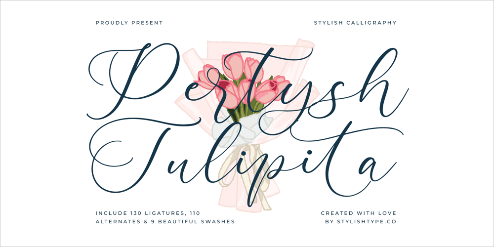 Pertysh Tulipita font