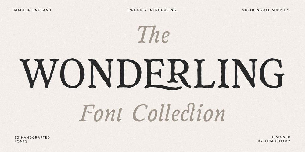 TC Wonderling font