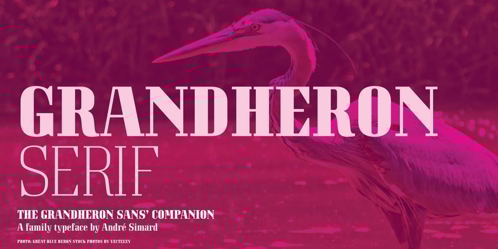 Grandheron Serif New font