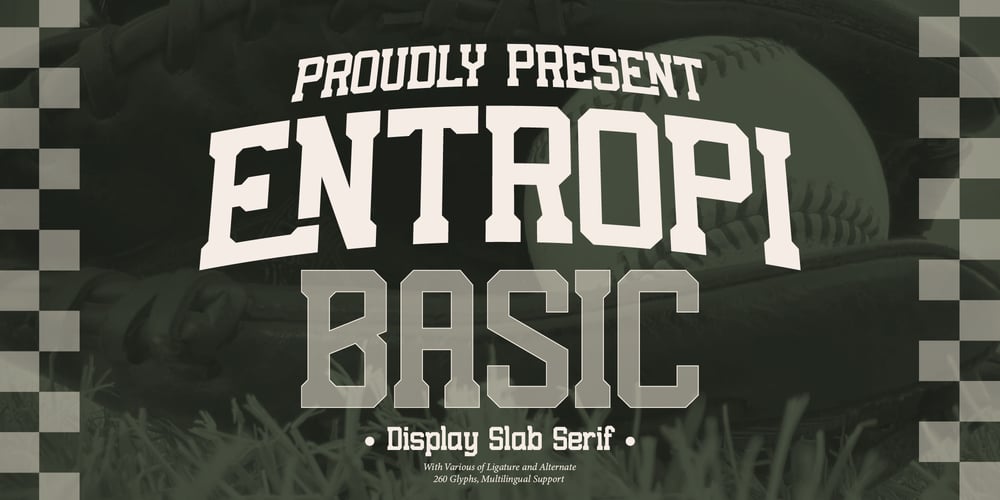 Entropi Basic font