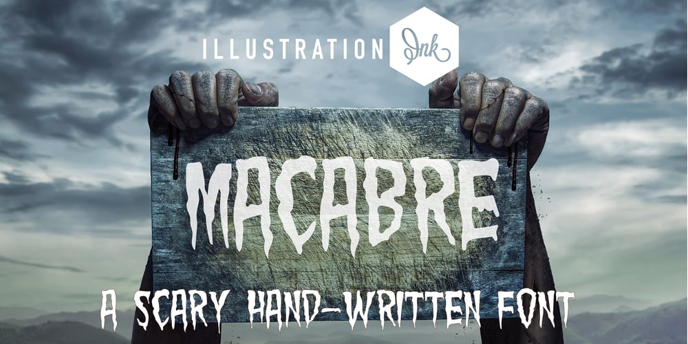 ZP Macabre font