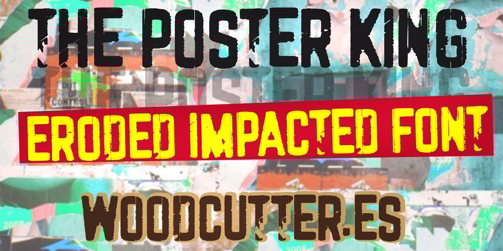 The Poster King font