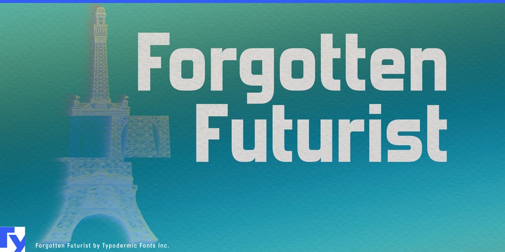 Forgotten Futurist font