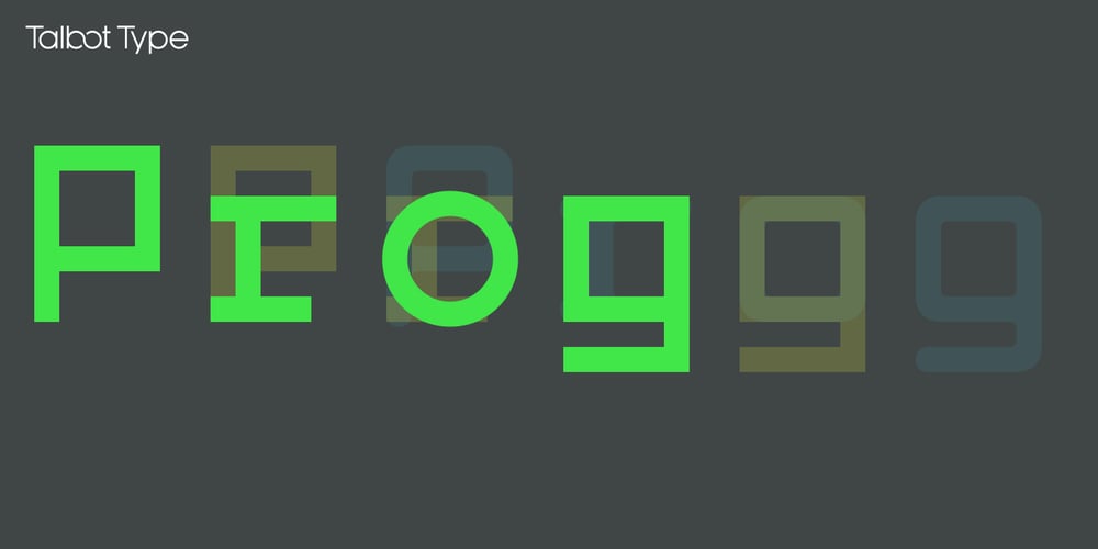 Prog font