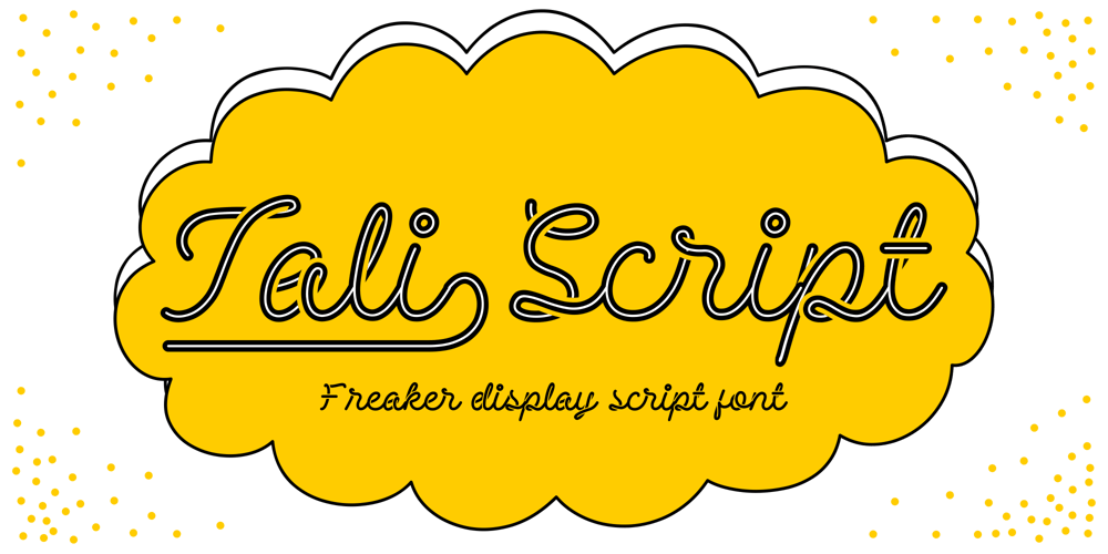 Tali font