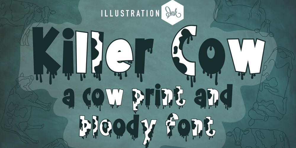 ZP Killer Cow font