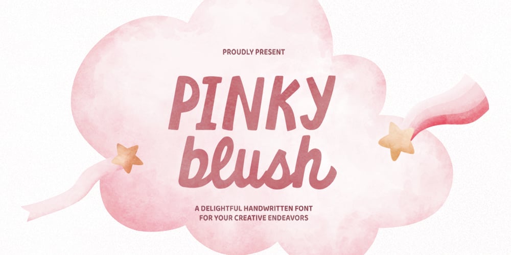 Pinky Blush font