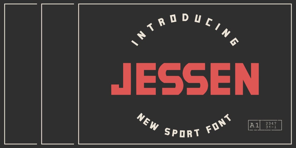Jessen Sport font