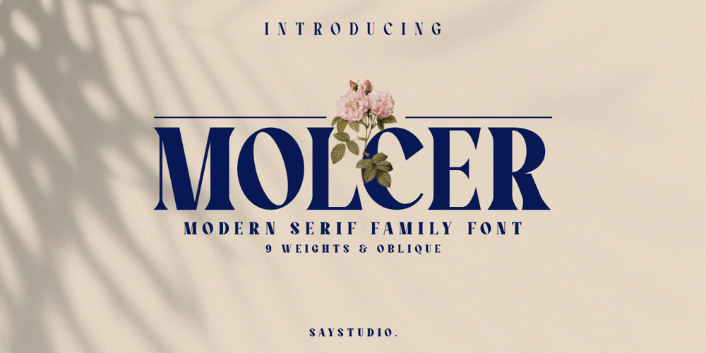 Molcer font