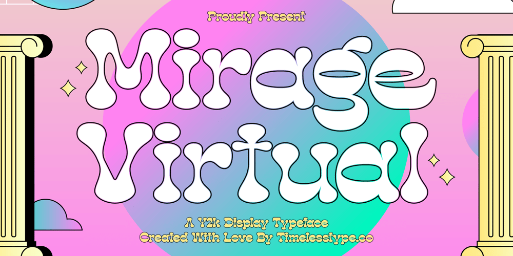 Mirage Virtual font
