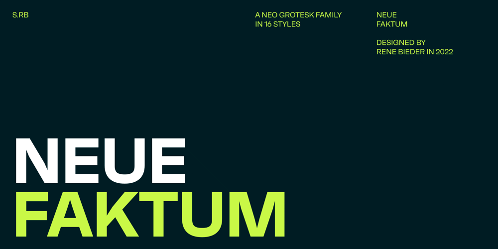 Neue Faktum font