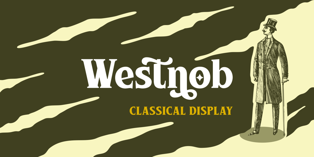 Westnob font