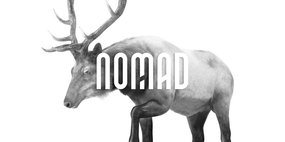 Nomad Display font