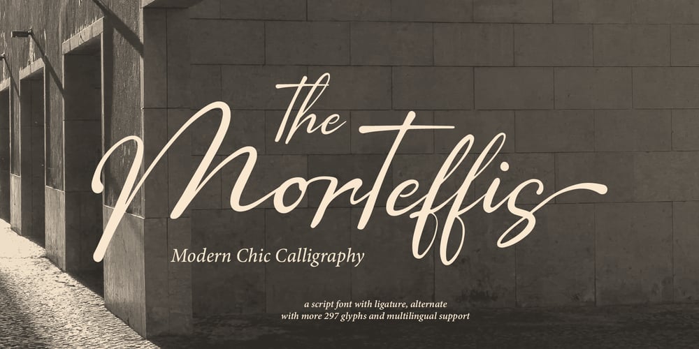 The Morteffis font