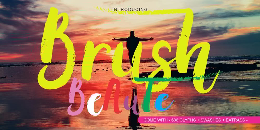 Brush Beaute font