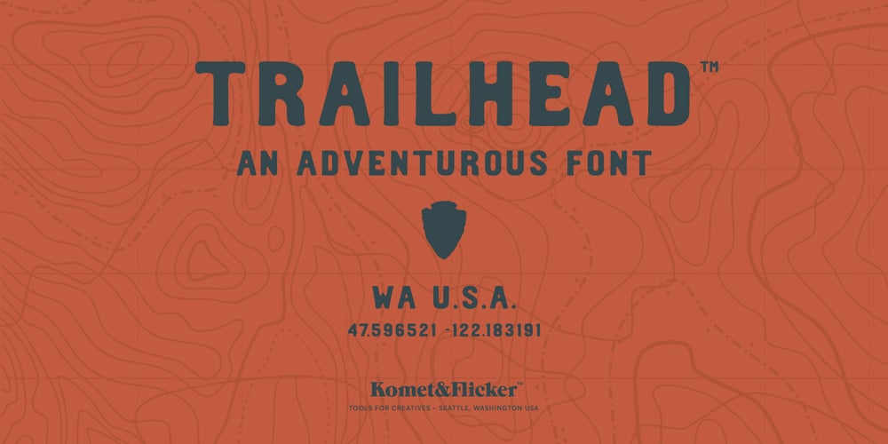 Trailhead font