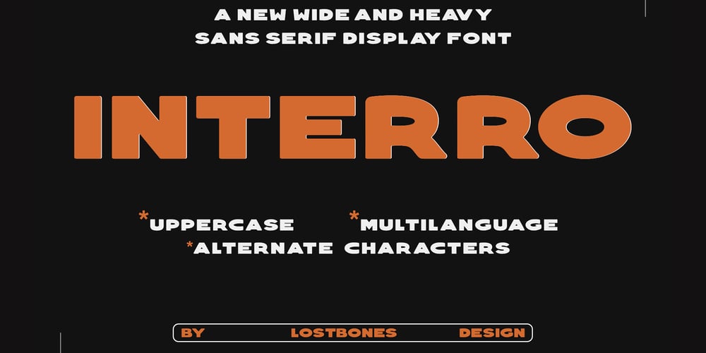 Interro font