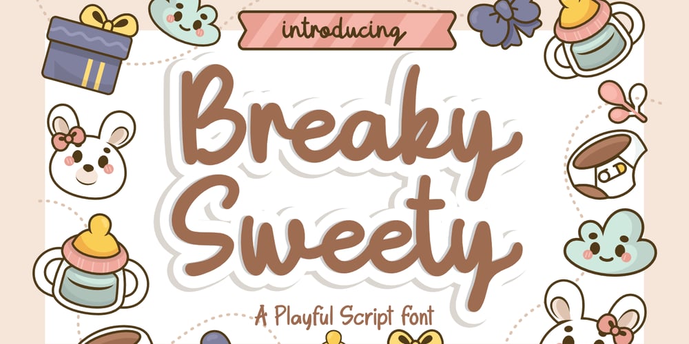 Breaky Sweety font
