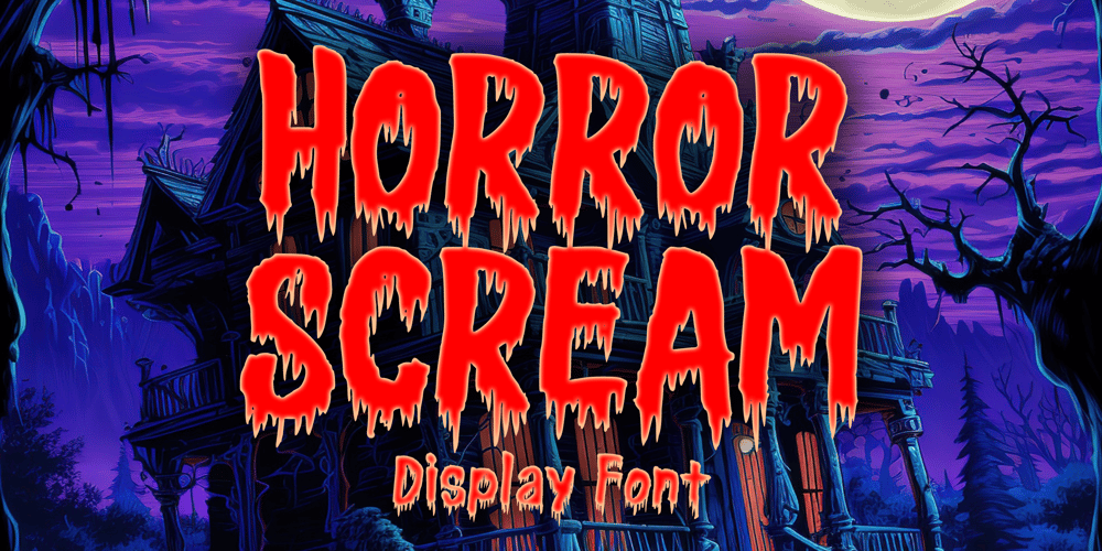 Horror Scream font