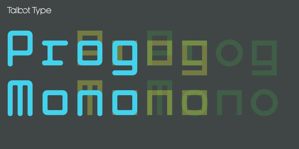 Prog Mono font