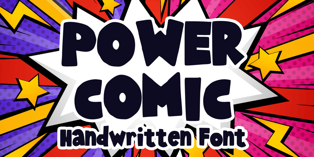 Power Comic font