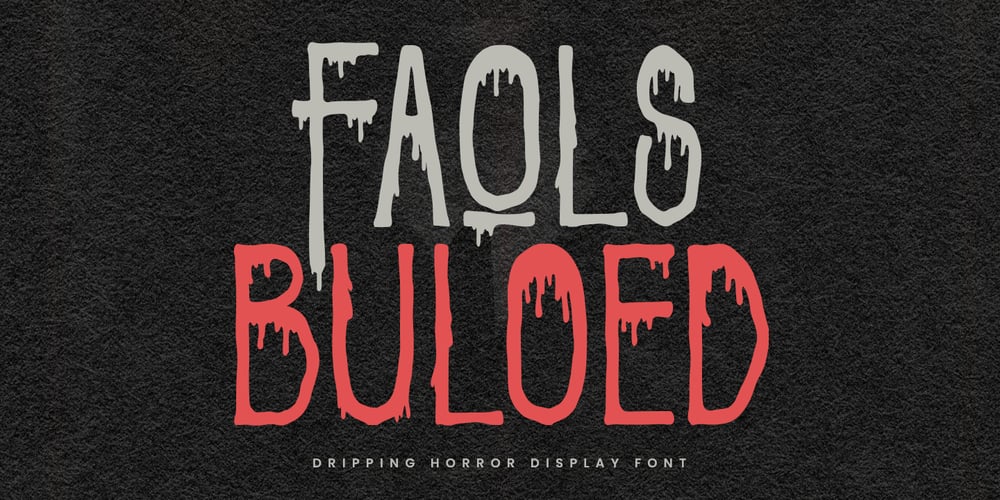 MC Faols Buloed font