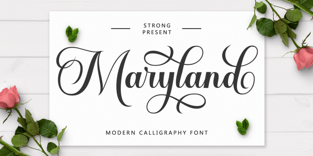 Maryland Script font