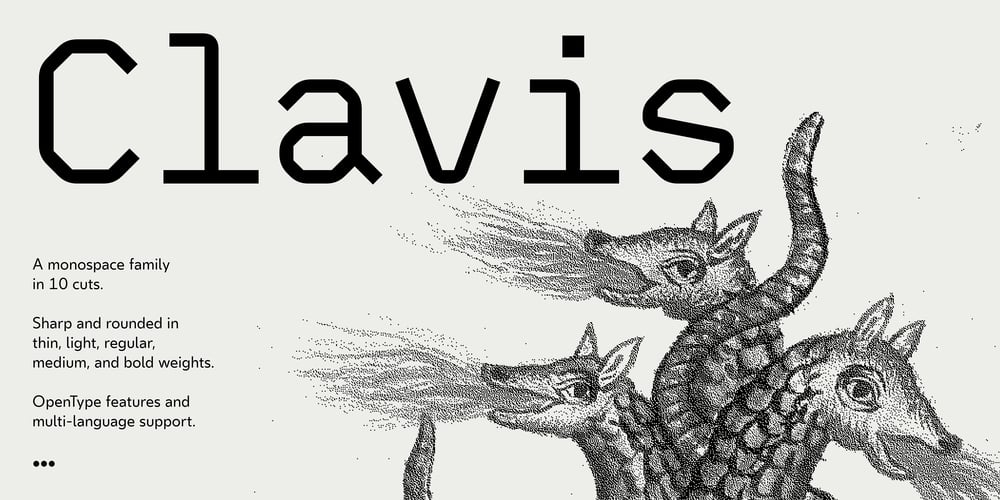 Clavis font