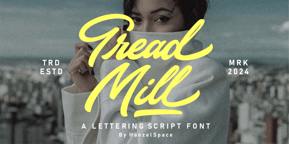 Tread Mill font