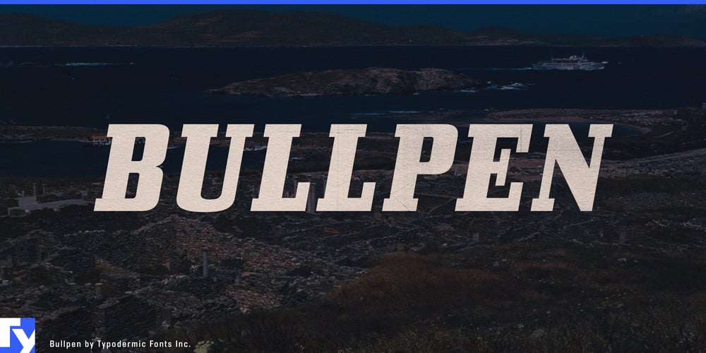 Bullpen font