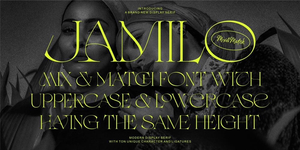 Jamilo font