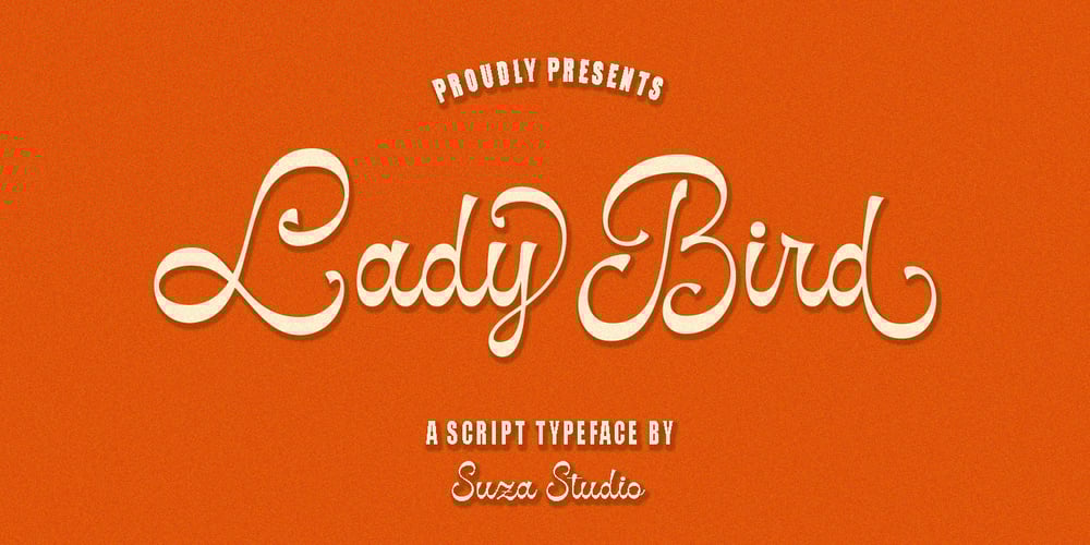 The Lady Bird Script font