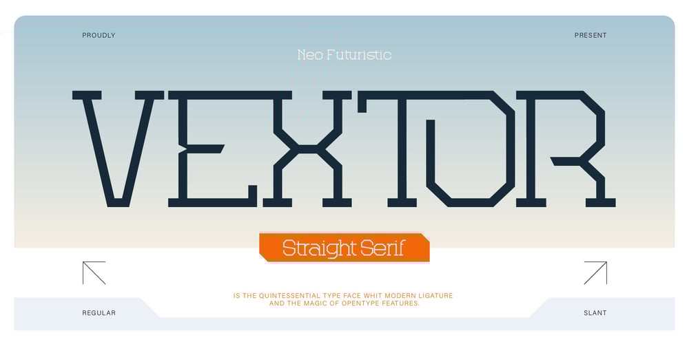 Vextor font